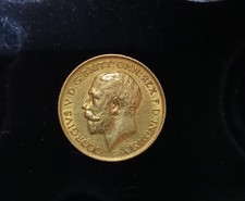 1912 Gold Half Sovereign Coin George V