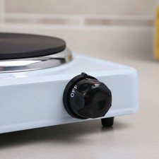 Portable Electric Hot Plate All Cookware Compatible Single Burner Electric