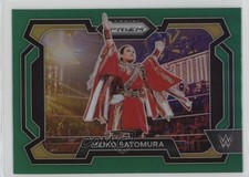 2024 Panini Prizm WWE Green Prizm Meiko Satomura #83 02l5