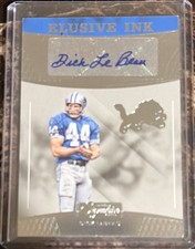 Panini 2016 Donruss Signature Series Dick LeBeau Elusive Ink Auto #EI-DL