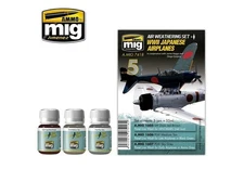 AMMO MIG - Weathering set WWII JAPANESE AIRPLANES 7418