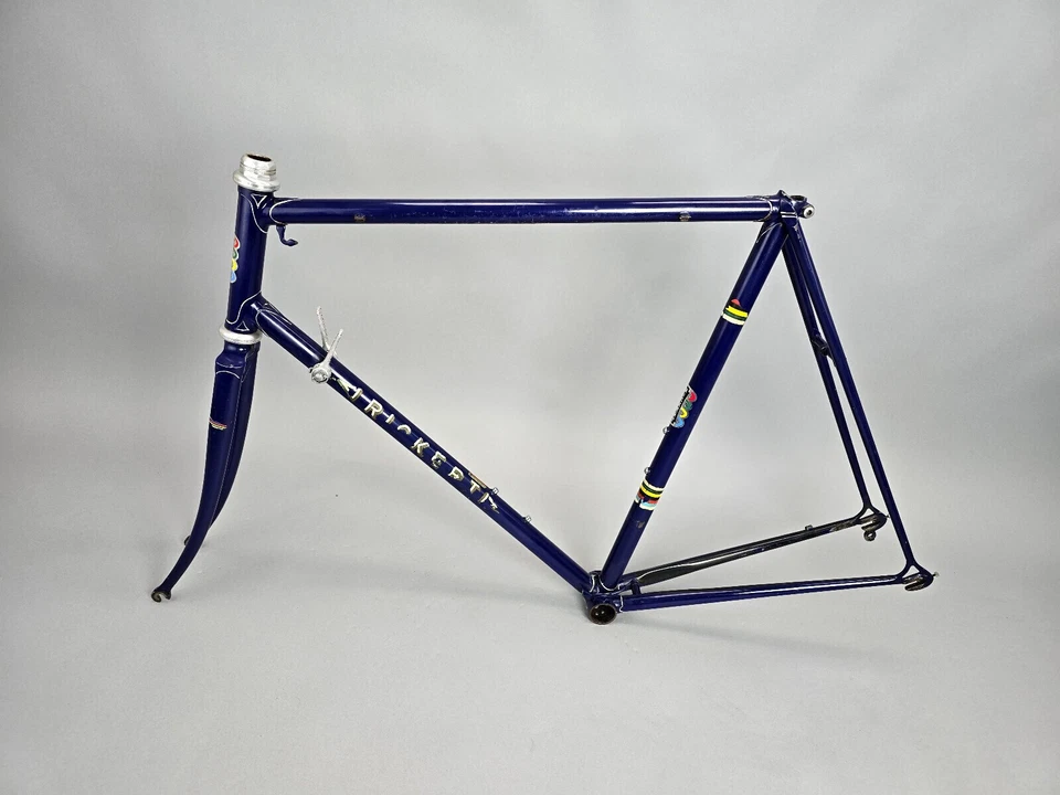 Rahmen Set Rickert Spezial Dortmund Blau vintage frame 60 cm steel Campagnolo - Bild 2 von 4