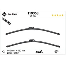 SWF Scheibenwischer Set vorne A2038207000 | 22448340