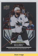 2022-23 Upper Deck Allure Black Rainbow Brent Burns #89 READ 1d0j