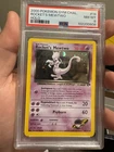 2000 WOTC POKEMON GYM CHALLENGE UNLIMITED ROCKET'S MEWTWO # 14/132 HOLO  PSA 8