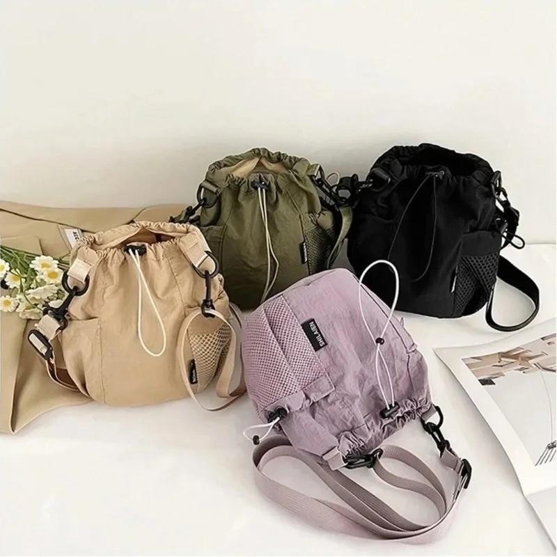 Women's Waterproof Nylon Messenger Bag Shoulder CrossBody Bag Handbag Purse Gift