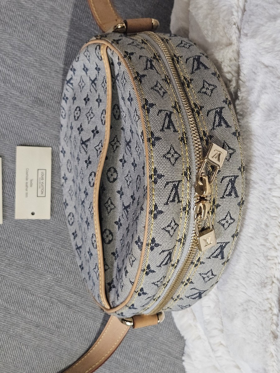 EUC Vintage Louis Vuitton Jeanne GM Monogram Denim Boite Chapeau