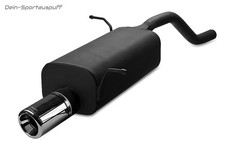 Ulter Sportauspuff Ford FIESTA 7 08/2008- 80mm rund eingerollt gerade