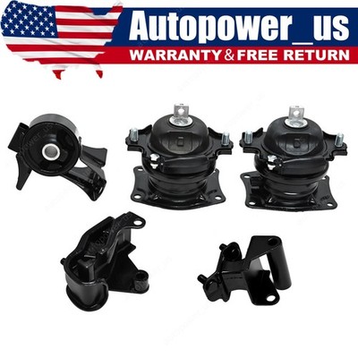 Fits For Honda Odyssey 2007 3.5L 5PCS i-VTEC Motor & Trans Mount Auto Trans