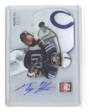 2012 Panini Elite #35 T.Y. Hilton Rookie Hard Hats Autographs B2R1C186