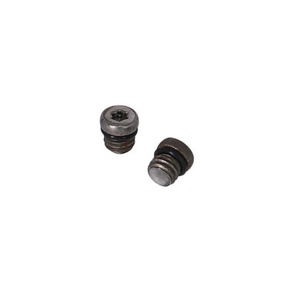 XLC BR-X127 Bleeding Mutter-Set für SRAM/Avid, Ø6, M5x0,8mm bestehend aus 2 Mutt
