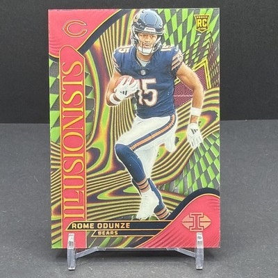 Panini 2024 Illusions Illusionists Rome Odunze Bears RC Pink /399 #10