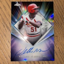 Willie McGee Chrome 2026 Diamond Auto