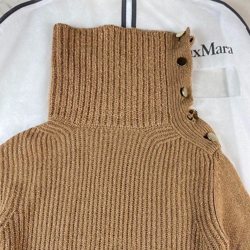 Celine Phoebe Philo Knit Tunic Cashmere Gold Buttons Ladies XS Size - Picture 8 of 13