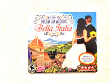Bella Italia Dream Day Wedding PC CD-ROM Immerse Yourself in Amore