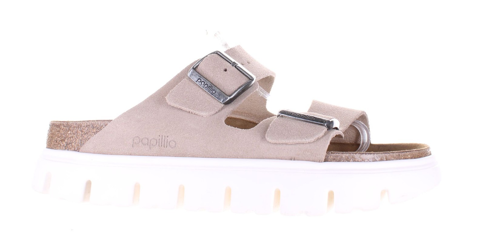 Женские босоножки Papillio коричневого цвета на массивном каблуке, 40 евро (узкие) (7821935)