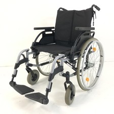 Rollstuhl Breezy Basix&sup2; Faltrollstuhl Sb. 43 cm bis 125 kg Reise Reha K7061