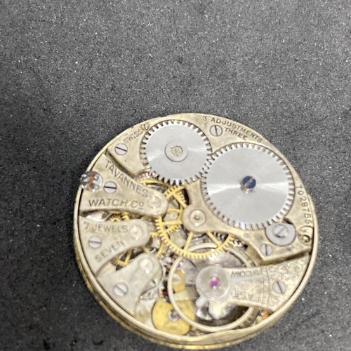 Tavannes Uhrwerk 26 mm Hunter Vintage Swiss Teile Reparatur F7745 - Bild 3 von 7