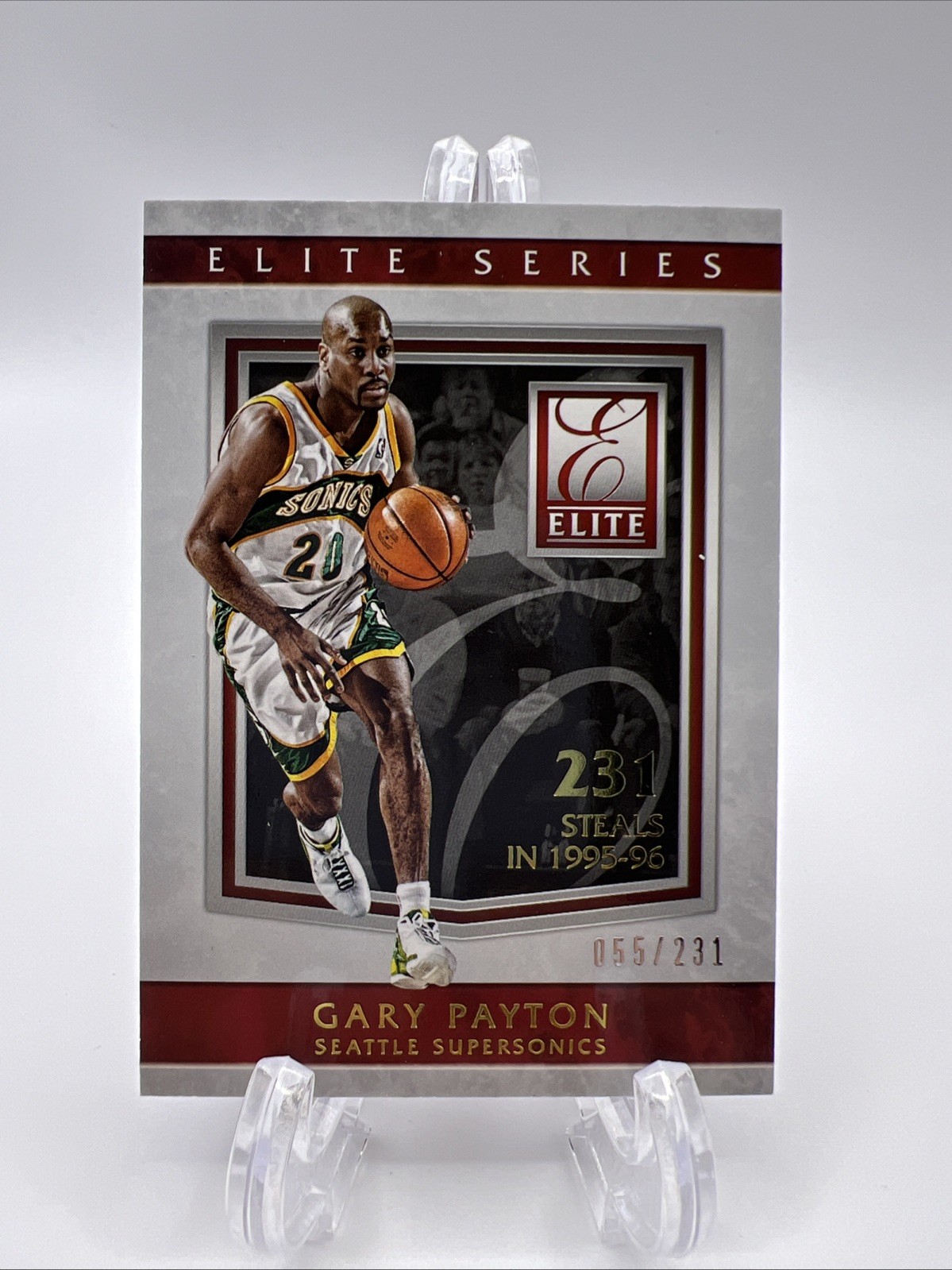2015-16 Panini Donruss - The Elite Series Gary Payton #13 Production Line /231