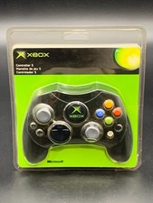 Original Xbox Controller S, Microsoft XBOX OEM Genuine - Sealed