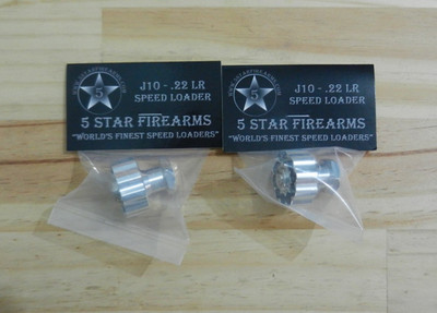 Aluminum Speedloader, Speed Loader; S&W 617; Holds 10 of 22 LR; 2 Pack; J10-22LR