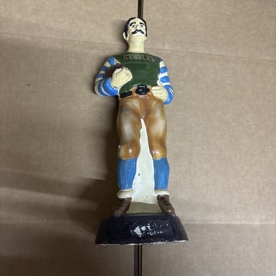 Kessler Blended Whiskey Smooth As Silk Football Advertising Figurine 1960s 12.5''