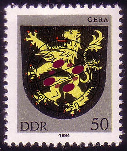 2857 Stadtwappen Gera O Gestempelt EBay 2857-stadtwappen-gera-o-gestempelt-ebay
