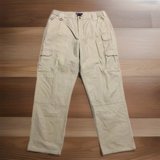 5.11 Tactical Pants Mens 40x34 Detective Cop 74251 Cargo Pockets Beige Tan Work 