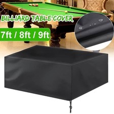 Pool Table Cover 7/8/9 Feet Billiard Table Snooker Sports Entertainment
