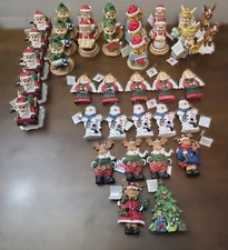 Marathon Limited Edition 2000s Vintage Santa Christmas Ornaments Choose - Read