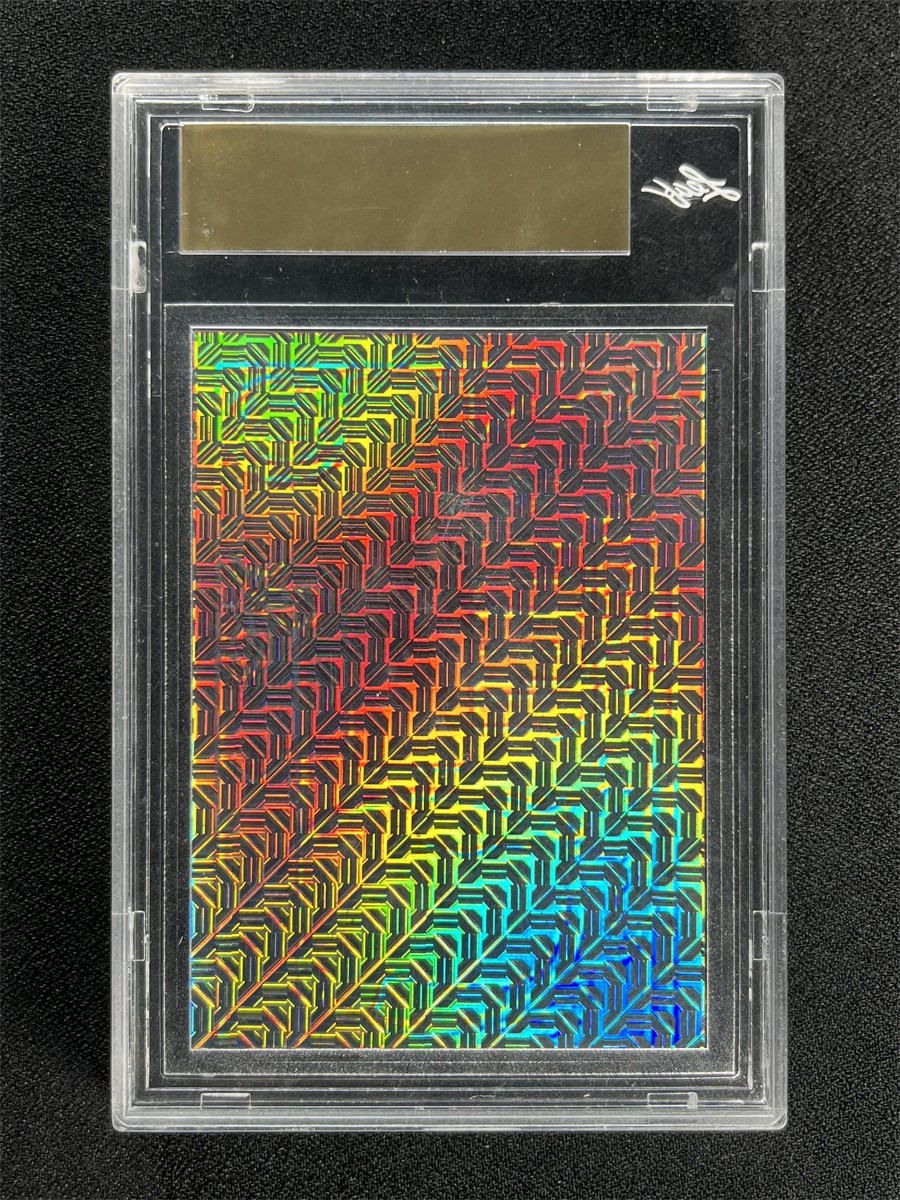 One Of One 1/1 2021-22 Leaf Metal So Money! Stephen Curry Auto Black Mojo view 2