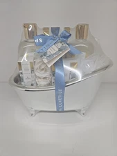Spa luxetique Bath and Body Gifts for Women 8pcs Jasmine Scented Spa Sets wit...