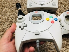 Sega Dreamcast Console System HKT-3020 With 2 Controllers  Fully Cleaned TESTED!