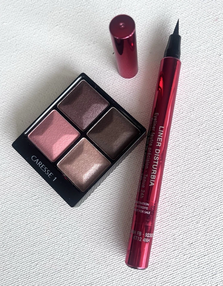 Givenchy Eye Shadows Brown # 1 "Caresse Shadow" + Liquid Liner Disturbia Black - Image 2 of 4