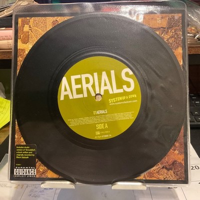 SYSTEM OF A DOWN 7'' AERAILS 2002 UK NUMBERED LIMITED MINT