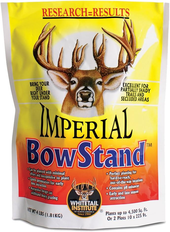 Whitetail InstituteFood Plot Seed 1 Count (Pack of 1), BowStand