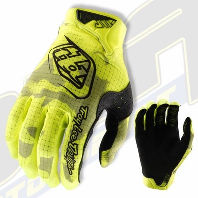 Troy Lee Designs TLD AIR Blotted Motocross MX Enduro Trials Bike Handschuhe gelb