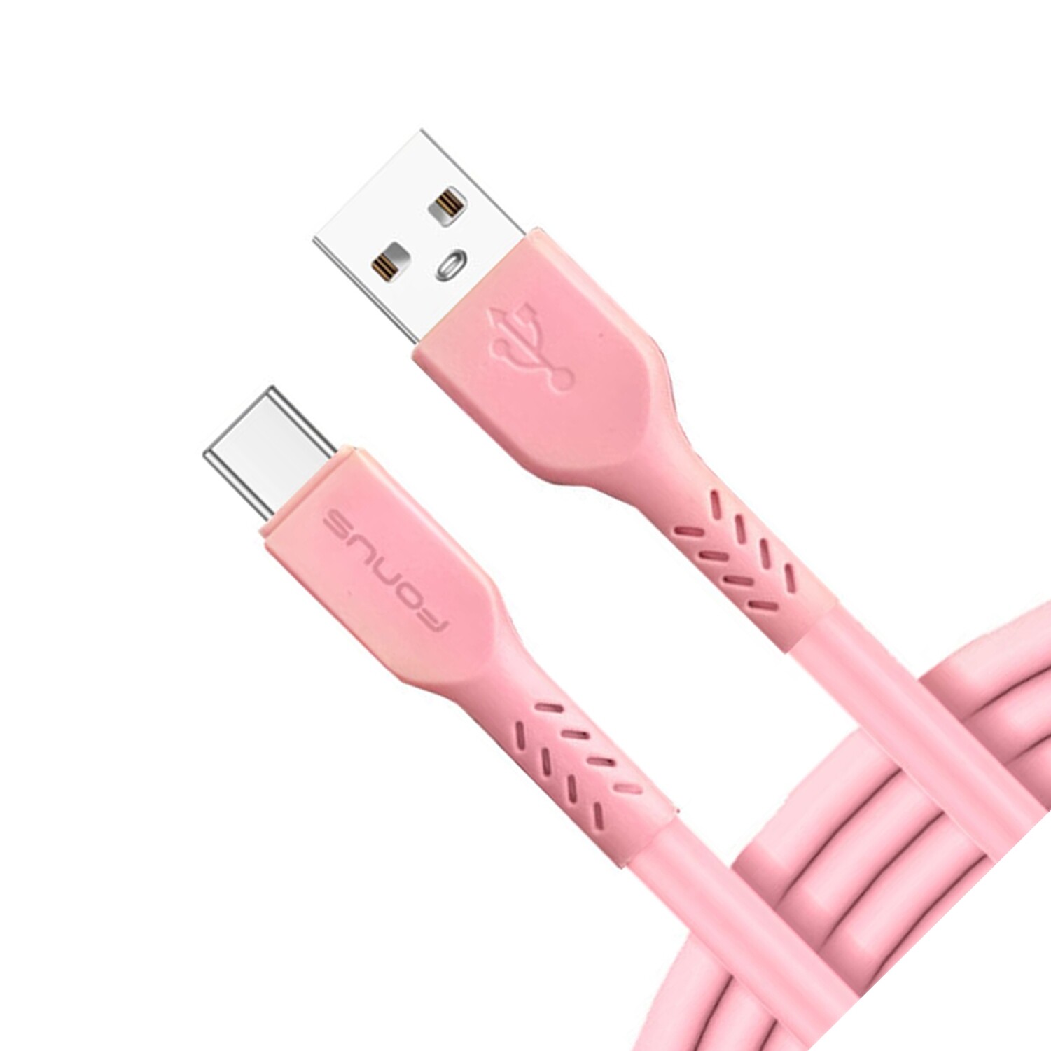 10ft Pink USB-C Charger Cable for Galaxy S20 S21 S23 FE Fast Charging