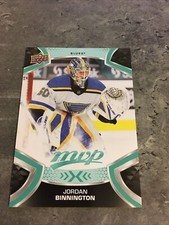 Jordan Binnington Blues 2021-22 Upper Deck MVP #50