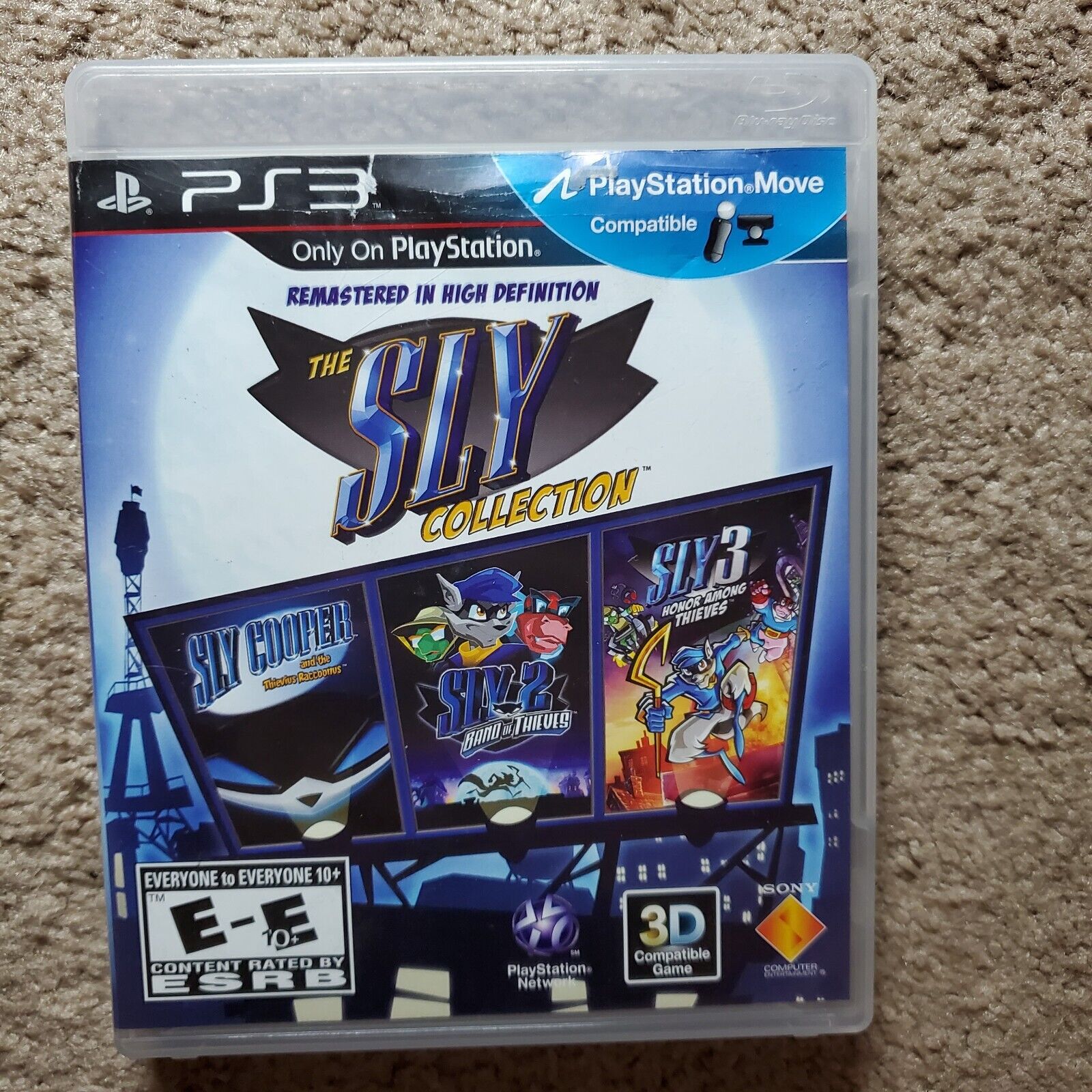 Sly Cooper Collection Sony PlayStation 3 complete in box CIB PS3 US version