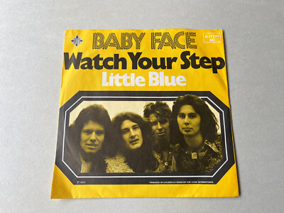 Schallplatte Single  BABY FACE Watch Your Face  Little Blue 1975 / Telefunken