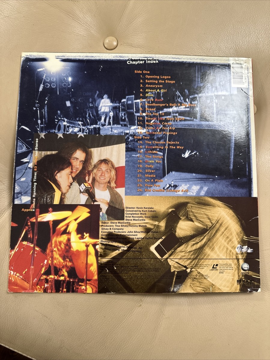 Nirvana - Live Tonight Sold Out (Laserdisc) for sale online | eBay