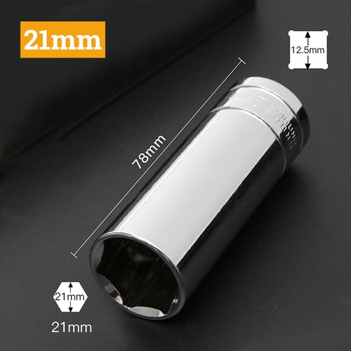 1/2" Socket Set Hex Socket Extended Square Drive Ratchet Socket Cr-v 8mm~32mm - Picture 26 of 32
