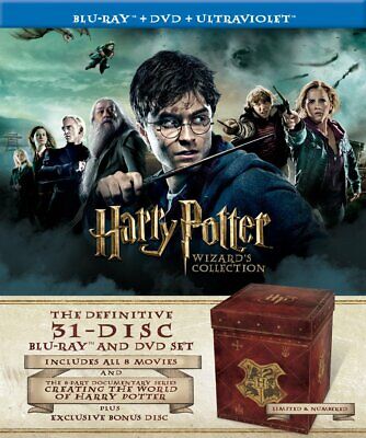 Harry Potter: Hogwarts Collection (Blu-ray/DVD, 2012, 31 Harry Potter: Hogwarts Collection (Blu-ray/DVD, 2012, 31