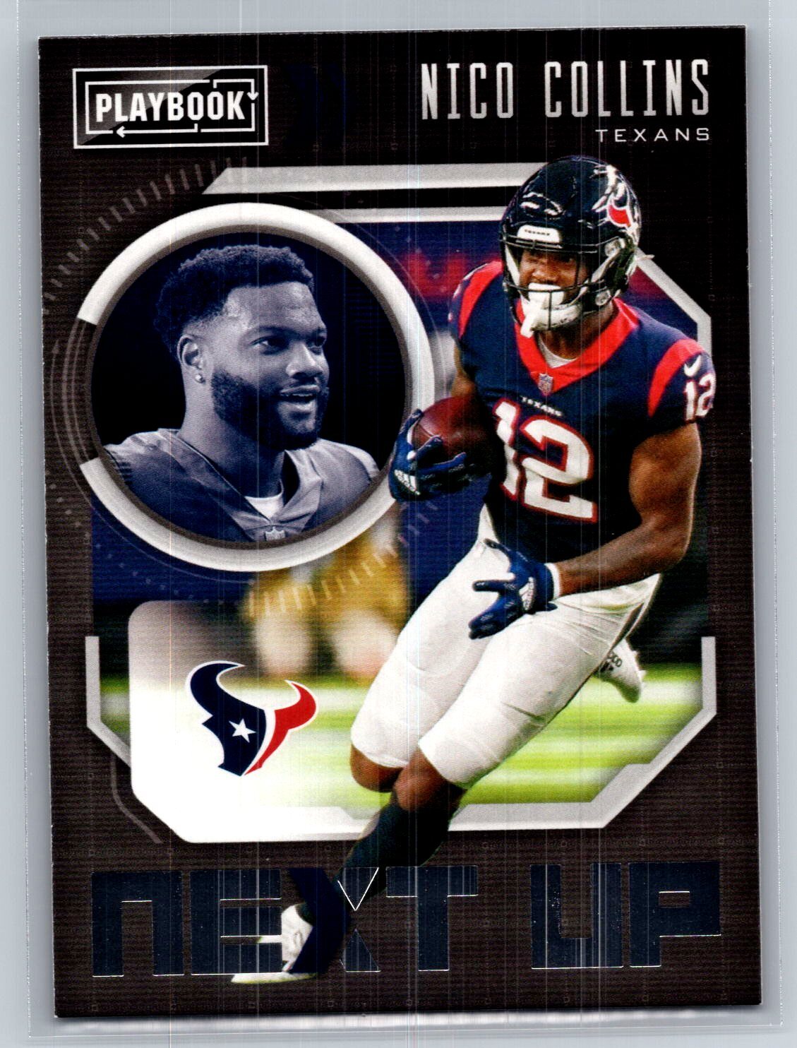 2021 Panini Playbook #NXT-NCO Nico Collins Next Up