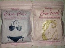 2 Kolua Wax Hard Wax Beads- Bikini  Face Smooth Hair Removal Both New