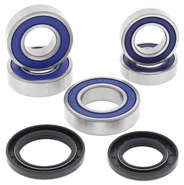 Supprimer le jeu de roue : Roulements de roue arriere et joints Kawasaki KLX650C 1993 1994 1995 1996