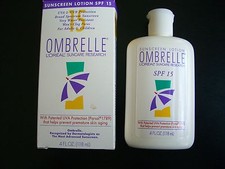 Loreal Ombrelle Sunscreen SPF 15 Papa Free 4 oz Lotion