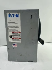 Eaton DG321NGB Series B 30A 240V Safety Switch Disconnect Used With Fuses