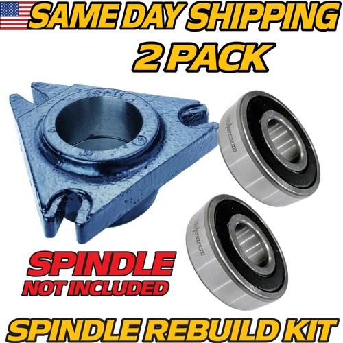 (2 Pk) Spindle Bearings fits John Deere AM100522 316 318 317 318 322